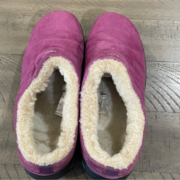 RHUBARB MERRELL Size 9 Sheepskin Lined Clogs - Picture 8 of 8